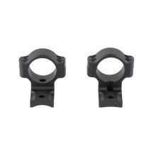 BackCountry, Rings, 1" Medium, 2 Piece, Fits Remington 700 Long Action, Matte Finish, Black 187348