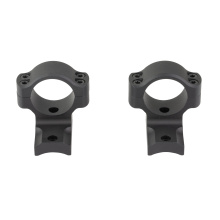 BackCountry, Rings, 1" Medium, 2 Piece, Fits Savage 10/110 Round Receivers, Matte Finish, Black 187352