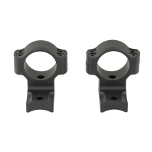 BackCountry, Rings, 1" High, 2 Piece, Fits Savage 10/110 Round Receivers, Matte Finish, Black 187353