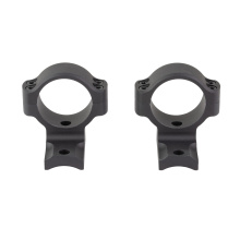 BackCountry, Rings, 30mm High, 2 Piece, Fits Savage 10/110 Round Receivers, Matte Finish, Black 187355