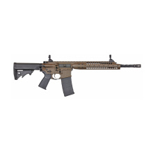 IC-A5 Rifle 5.56mm NATO 16.1 Inch Threaded Spiral Fluted Barrel 1/2x28 TPI LWRCI Adjustable Compact Stock Patriot Brown 30 Round