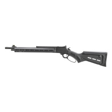 1894, Dark Series, Lever Action Rifle, 44 Rem Mag/44 Special, 16.17" Barrel, Threaded 5/8X24, Polished Radial Muzzle Brake, Black Satin Finish, Black, Picatinny Rail, M-LOK Handguard, Fiber Optic Front Sight with Tritium Ring, Adjustable Ghost Ring Rear