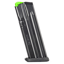 Magazine, 9MM, 15 Rounds, Fits GLOCK 19, Anti-Friction Coating, Black MGG191500A