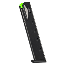 Pistol Magazine, 9MM, 26 Rounds, Fits Beretta 92 and M9 Series Pistols, Anti-Friction Coating, Black MGPB9226AFC