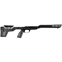 HNT-26, Rifle Chassis, Matte Finish, Black w/Carbon Fiber, Folding Stock, ARCA Forend, Fits Remington 700 Long Action 106131-BCF