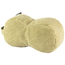 Peanut, Waxed Canvas, Shooting Bag, Spex Lite Fill, 10"x3.5"x3", Army Duck Canvas Construction, Grulla 109068-GRU