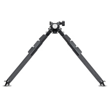 CKYE-Pod Gen3, Triple Pull Legs, Height Adjustable 9"-36", Quick Detach ARCA/Picatinny Mount, Spiked Feet, Hard Coat Anodized Finish, Black 114160-BLK