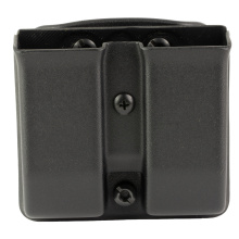 Double Pistol Magazine Pouch, Fits Sig P320, Black, Adjustable Retention, Includes 1.5" Belt Loop H10DMP-SG32-150
