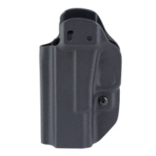 AIWB/OWB Series, Appendix/Inside/Outside Waistband Holster, Fits Ruger RXM, Boltaron, Black, Ambidextrous, Includes 1" Belt Clip HRURXMAIWBA-BL