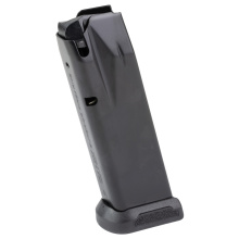 Magazine, 9MM, 17 Rounds, Fits Canik MC9L/MC9LS, Black MA2373