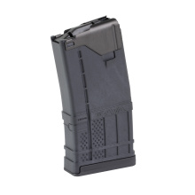 L5AWM, .223 Remington/5.56 NATO, 15 Rounds, Fits AR Rifles, Steel/Polymer Hybrid, Matte Finish, Opaque Black, 20 Round Body Style L5AWML-15-20-BLK