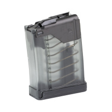L5AWM GEN 2, .223 Remington/5.56 NATO, 5 Rounds, Fits AR Rifles, Steel/Polymer Hybrid, Translucent Finish, Smoke L5L-G2-5-10-SMK