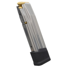 Magazine, AMAG 21 SG9, 9MM, 21 Rounds, Fits Sig P320, Stainless Steel, Silver MAG1465-SST