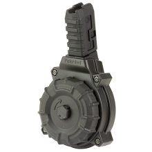 Drum Magazine, 9MM, 50 Rounds, Fits Springfield KUNA, Polymer Finish, Black DRM-A125
