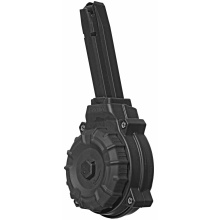 Magazine, 9MM, 50 Round Drum, Fits Canik TP9, Black DRM-A42