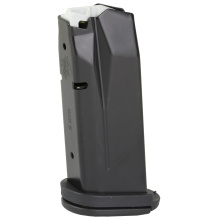 Magazine, 9MM, 12 Rounds, Fits S&W CSX Pistol, Stainless Steel with Black Nitride Finish 3015283