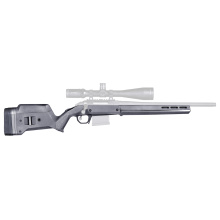 Hunter American Stock, Fits Ruger American Short Action, Includes STANAG Magazine Well, Matte Finish, Gray MAG1207-GRY