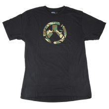 Woodland Camo Icon Logo, T-Shirt, 2X Large, Cotton Polyester Blend, Black MAG1225-001-2XL