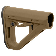 DT Carbine Stock, Fits AR-15 Mil-Spec Buffer Tubes, Matte Finish, Modified Coyote Brown MAG1377MCB