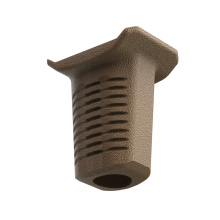 Index Stop, Hand Stop, Fits Octagonal Aluminum M-LOK Handguards, Half Slot, Matte Finish, Modified Coyote Brown MAG1568-MCB