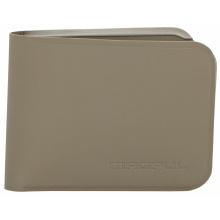 DAKA Bifold Wallet, Flat Dark Earth, 4.125" x 3.05", Polymer MAG906-245
