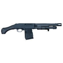 590M Breacher, Short Barrel Shotgun, 12 Gauge, 2.75" Chamber, 11.5" Barrel, Cylinder Bore, Parkerized Finish, Black, 5 Rounds, 1 Magazine 50216
