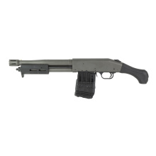 590M Breacher, Short Barrel Shotgun, 12 Gauge, 2.75" Chamber, 11.5" Barrel, Cylinder Bore, Cerakote Finish, Tungsten Gray, 5 Rounds, 1 Magazine 50223