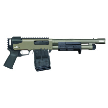 590RM Breacher, Short Barrel Shotgun, 12 Gauge, 2.75" Chamber, 11.5" Barrel, Cylinder Bore, Cerakote Finish, Tungsten Gray, Magpul MOE Pistol Grip, 5 Rounds, 1 Magazine 50224