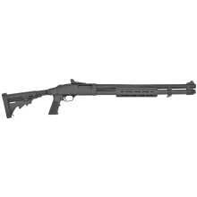 590A1, Security Mil-Spec, Pump Action, 12 Gauge, 3" Chamber, 20" Heavy Wall Barrel, Parkerized Black Finish, 6 Position Adjustable Stock with M-Lok Forend and Adjustable Pistol Grip, 9Rd, Ghost Ring Sight 50769