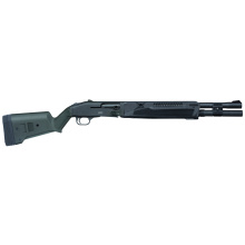 990 Magpul, Semi-Automatic Shotgun, 12 Gauge, 3" Chamber, 18.5" Barrel, Fixed Choke, Matte Blued Barrel, Black Stock, Magpul SGA Stock, SPX Forend, Ghost Ring Rear with Fiber Optic Front Sight, Optic-Ready with Shield RMSc Footprint, 7 Rounds 83009