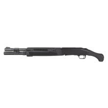 990 Aftershock SFX, Pistol-Grip Shotgun, Semi-Automatic, 12 Gauge, 3" Chamber, 18.5" Barrel, Integrated Heat Shield, Fixed Choke, Matte Blued Finish, Black Furniture, AfterShock Grip, Winged Front Fiber Optic, Optic-Ready with Shield RMSc Footprint, 5 Ro