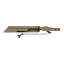 Alpha AK Railed Top Cover/Dust Cover, Fits Most AKM Pattern Rifles with Midwest Industries ALPHA Series Handguards, Anodized Finish, Flat Dark Earth MI-AK-ALPHA-RTC-FDE