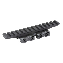MK2, Mount, Fits 1913 Picatinny Rail Riser, 13 Slot, Anodized Finish, Black MI-MK2-R13