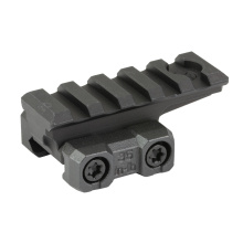 MK2, Mount, Fits 1913 Picatinny Rail Riser, 5 Slot, Anodized Finish, Black MI-MK2-R5