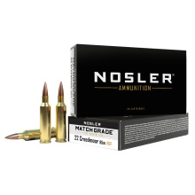 Reduced Drag Factor, 22 Creedmoor, 85 Grain, Boat Tail Hollow Point, 20 Round Box 51297