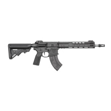 N4 OG, Short Barreled Rifle, Semi-automatic, 6MM ARC, 12.5" Stainless Steel Barrel, 5/8X24 Thread Pitch, Cerakote Finish, Armor Black, B5 Type 23 Pistol Grip, B5 Bravo Stock, MBUS Pro Flip-Up Sights, 20 Rounds, 1 Magazine, Pig Pen Flash Hider, Geissele S