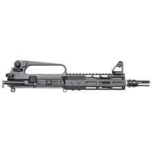 N4 Diplomat, Complete Upper Receiver, 5.56 NATO, 7.94" Stainless Steel Barrel, 1/2X28 Thread Pitch, Fits AR-15, Carry Handle Rear Sight, Scalarworks Peak Fixed Front Sight, Cerakote Finish, Black, 7" M-LOK Handguard, Black Love Handle Charging Handle, Pi