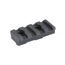 4 Slot Picatinny Rail Section, M-LOK Compatible, Black 05001010