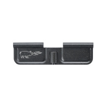 Dust Cover, Flaming Pig, Fits AR Rifles, Black, Ejection Port Cover Kit, Includes: Dust Cover, Rod, Spring, and Clip 05001348