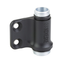 Single Cell Offset, Weapon Light Body Mount, Compatible with Surefire E-Series and 3 Volt Scout Light, Right Handed, Anodized Finish, Black 05002513