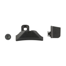 DM Slide, DLC Finish, Black, Forward Mounted Rear Sight, For Use With Leupold DPP, Fits Noveske Direct Mount Slide 05002699