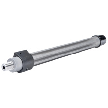 Commando, Rifle Barrel, 5.56 NATO, 11.5" Stainless Steel Barrel, 1/2X28 Thread Pitch, Fits AR15, Bead-Blasted Finish, Silver, Disruptive Deep Fluting, 1:7" Twist Rate, Mid-Length Gas System, Pinned Low-Profile Gas Block 07000565
