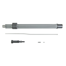 OG, Rifle Barrel, 6MM ARC, 12.5" Stainless Steel Barrel, 5/8X24 Thread Pitch, Fits AR15, Bead-Blasted Finish, Silver, Disruptive Deep Fluting, 1:7" Twist Rate, Mid-Length Gas System, Pinned Low-Profile Gas Block, Headspaced Bolt 07000574