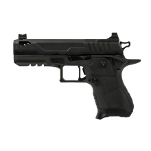 2311 Compact Pro, Semi-automatic, Single Action, Aluminum Frame Pistol, Compact, 9MM, 4.25" Ported Barrel, DLC Finish, Black, Polymer Grip Module, Dawson Precision Fixed Rear and Fiber Optic Front Sight, Optic Ready, Dawson Precision RMR Cut Optics Kit,