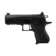 2311 Compact, Semi-automatic, Single Action, Aluminum Frame Pistol, Compact, 9MM, 4.25" Stainless Steel Barrel, DLC Finish, Black, Polymer Grip Module, Dawson Precision Fixed Rear and Fiber Optic Front Sight, Optic Ready, Dawson Precision RMR Cut Optics