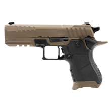 2311, Single Action, Semi-Automatic, Metal Frame Pistol, Compact, 9MM, 4.25" Barrel, Matte Finish, High Desert, Black Grips, Tritium Night Sights, Optics Ready, 15 Rounds, 3 Magazines, Includes 3 Optic Mounts for RMR, Delta Point Pro, and RMSc, Custom OA