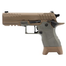 2311 Compact Plus, Single Action, Semi-Automatic, Metal Frame Pistol, Compact, 9MM, 4.25" Barrel, Matte Finish, High Desert, Sage Grips, Tritium Night Sights, Optics Ready, 17 Rounds, 3 Magazines, Includes 3 Optic Mounts for RMR, Delta Point Pro, and RMS
