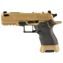 2311 Compact Pro Plus, Single Action, Semi-automatic, Metal Frame Pistol, Compact, 9MM, 4.25" Ported Barrel, Matte Finish, High Desert, Black Grip, Extended Magazine Release, Enhanced Trigger, Tritium Night Sights, Optics Ready, 17 Rounds, 5 Magazines, I