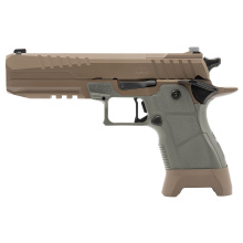 2311, Single Action, Semi-Automatic, Metal Frame Pistol, Full Size, 9MM, 5" Barrel, Matte Finish, High Desert, Sage Grips, Tritium Night Sights, Optics Ready, 17 Rounds, 3 Magazines, Includes 3 Optic Mounts for RMR, Delta Point Pro, and RMSc, Custom OA D