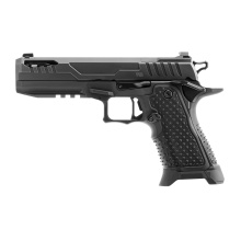2311 Pro Elite, Single Action, Semi-automatic, Metal Frame Pistol, Full Size, 9MM, 5" Ported Barrel, Matte Finish, Black, All Aluminum Grip Module, Extended Magazine Release, Enhanced Trigger, Tritium Night Sights, Optics Ready, 5 Magpul AMAG Magazines,